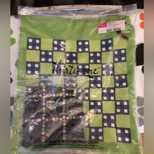 Thirty-One Lime Green and Black GAME ON set! Fun N Games!